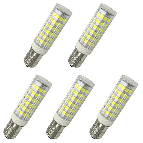 Aoxdi 5 Stück E14 LED Leuchtmittel Lampe Birne 7W, Kaltweiß, 75 SMD 2835 LED Leuchtmittel, E14 Energiespar Licht, AC220-240V Aoxdi 5 Stück E14 LED Leuchtmittel Lampe Birne 7W, Kaltweiß, 75 SMD 2835 LED Leuchtmittel, E14 Energiespar Licht, AC220-240V von Aoxdi