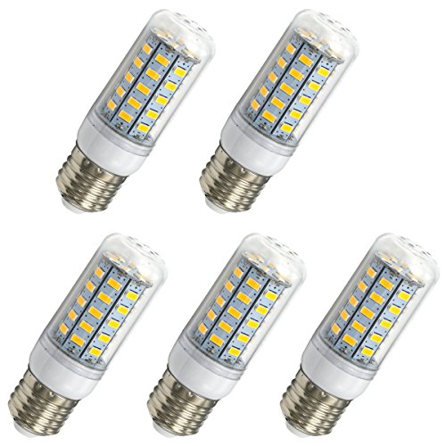 Aoxdi 5 Stück E27 LED Leuchtmittel Lampe 7W, Warmweiß, 48 SMD 5730 Energiesparlampe E27 LED Glühbirne Birne, AC220-240V Aoxdi 5 Stück E27 LED Leuchtmittel Lampe 7W, Warmweiß, 48 SMD 5730 Energiesparlampe E27 LED Glühbirne Birne, AC220-240V von Aoxdi