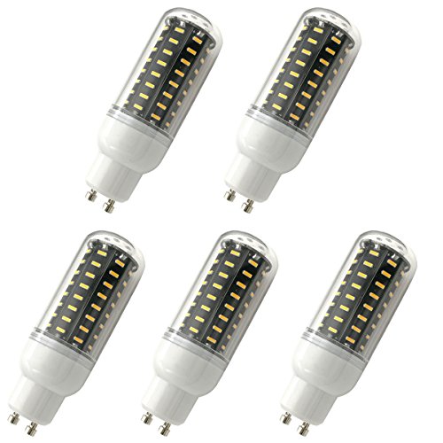 Aoxdi 5x GU10 7W LED Mais Leuchtmittel, Warmweiß, GU10 LED Lampen 72 SMD 4014 Lampe Energiesparenden 7W, AC220-240V von Aoxdi