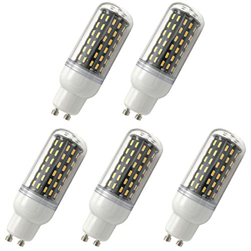 Aoxdi 5x LED GU10 Energiespar Mais Leuchtmittel Birnen 9W, Warmweiß, LED 9W Mais Licht Lampen 96 SMD 4014 LED GU10 Energiespar Lampe, AC220-240V von Aoxdi