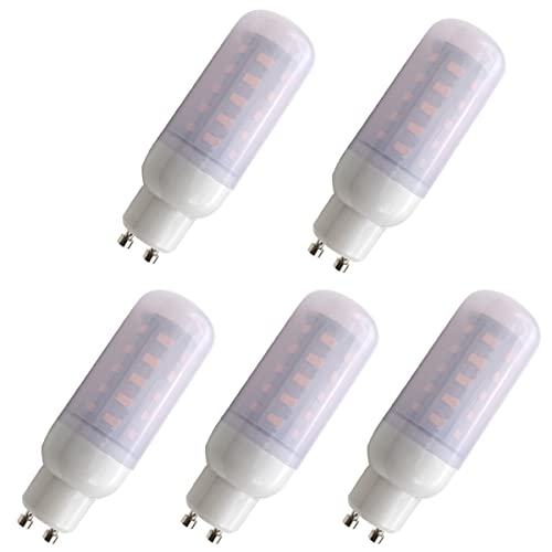 Aoxdi 5 Stück LED Lampe GU10 Spot Licht 6W, Warmweiß, 36 SMD 5730 GU10 LED Leuchtmittel, AC220-240V von Aoxdi
