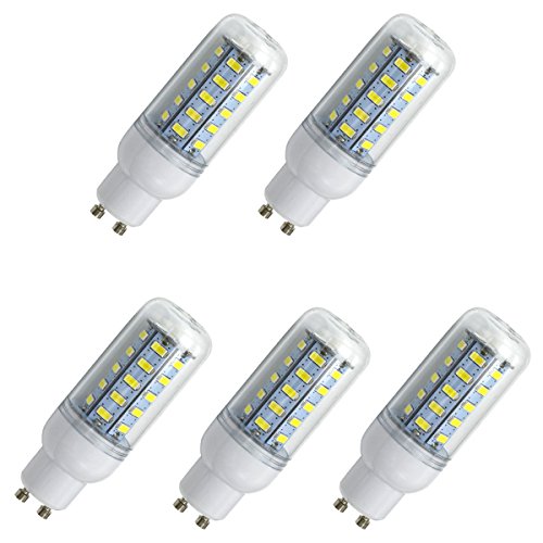 Aoxdi 5 Stück LED Mais Licht GU10 6W, Kaltweiß, LED Birnen Mais Licht Energiesparlampe 6W GU10, AC220-240V Aoxdi 5 Stück LED Mais Licht GU10 6W, Kaltweiß, LED Birnen Mais Licht Energiesparlampe 6W GU10, AC220-240V von Aoxdi