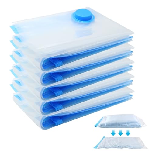 Aoyswuz 10 Stück Vakuumbeutel für Kleidung 60x40 cm Vakuumbeutel Klein, Aufbewahrungsbeutel Reise für Kleidung, Bettdecken, Bettwäsche usw Aoyswuz 10 Stück Vakuumbeutel für Kleidung 60x40 cm Vakuumbeutel Klein, Aufbewahrungsbeutel Reise für Kleidung, Bettdecken, Bettwäsche usw von Aoyswuz