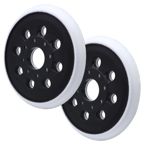 Aoyswuz 2 Stück Schleifplatte Selbstklebendes 125 mm, 8 Loch Schleifpolierscheibe für Exzenterschleifer und 125mm Selbstklebendes Schleifpapier Aoyswuz 2 Stück Schleifplatte Selbstklebendes 125 mm, 8 Loch Schleifpolierscheibe für Exzenterschleifer und 125mm Selbstklebendes Schleifpapier von Aoyswuz