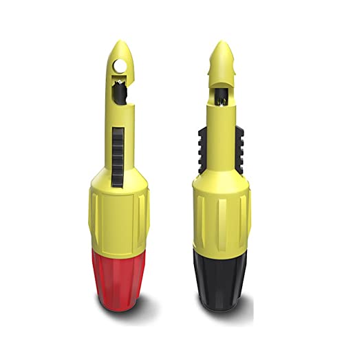 2 STÜCKE 2mm/4mm Stromkreisreparatursonde, Wire Piercing Puncture Probe Circuit Tester Diagnostic-Tool für Autoreparatur Test Hook Clip Stromkreis-Durchstich-Testnadel mit Steckdose (2MM) von Aoyygg