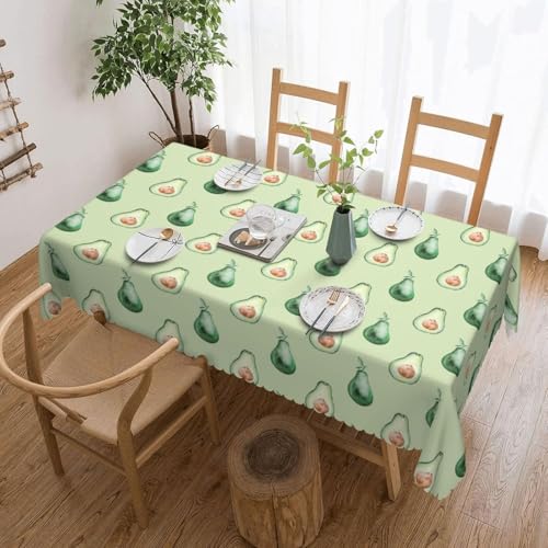 Tischdecke Abwaschbar Avocado Outdoor Rechteckig 140x350 cm 3D Tischdecken Frisches Obst, Tischtuch Ornamente Polyester Gartentischdecke 350x140 Tischwäsche Wetterfest a-7709 Tischdecke Abwaschbar Avocado Outdoor Rechteckig 140x350 cm 3D Tischdecken Frisches Obst, Tischtuch Ornamente Polyester Gartentischdecke 350x140 Tischwäsche Wetterfest a-7709 von Aozhiswe