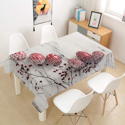 Tischdecke Abwaschbar Ostern Outdoor Quadratisch 100x100 cm 3D Tischdecken Vintage-Holzbrett, Tischtuch Ornamente Polyester Gartentischdecke 100 x 100 Tischwäsche Wetterfest a-7252 Tischdecke Abwaschbar Ostern Outdoor Quadratisch 100x100 cm 3D Tischdecken Vintage-Holzbrett, Tischtuch Ornamente Polyester Gartentischdecke 100 x 100 Tischwäsche Wetterfest a-7252 von Aozhiswe