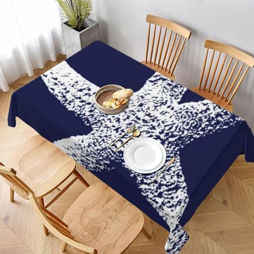 Tischdecke Abwaschbar Seestern Outdoor Rechteckig 140x200 cm 3D Tischdecken Marineblau, Tischtuch Ornamente Polyester Gartentischdecke 200x140 Tischwäsche Wetterfest a-5125 Tischdecke Abwaschbar Seestern Outdoor Rechteckig 140x200 cm 3D Tischdecken Marineblau, Tischtuch Ornamente Polyester Gartentischdecke 200x140 Tischwäsche Wetterfest a-5125 von Aozhiswe