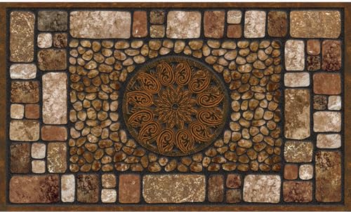 Apache Mills Masterpiece Notre Dame Fußmatte, Braun, 45,7 x 76,2 cm von Apache Mills