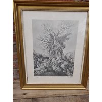 Bild Druck Nach N. Stolz Signatur Mit Widmung Gerahmtes Vintagebild 199/200 von ApadisArt