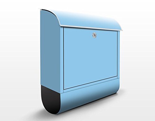Apalis 71343 Design Briefkasten Colour Light Blue 39x46x13cm von Apalis