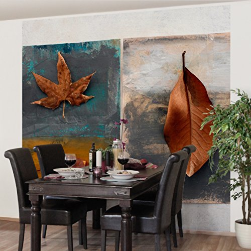 Apalis Vliestapete Blumentapete Stillife Fototapete Quadrat | Vlies Tapete Wandtapete Wandbild Foto 3D Fototapete für Schlafzimmer Wohnzimmer Küche | Größe: 240x240 cm, mehrfarbig, 98038 von Apalis