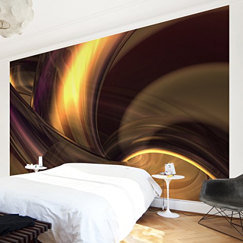 Apalis Vliestapete Enchanted Fire Fototapete Breit | Vlies Tapete Wandtapete Wandbild Foto 3D Fototapete für Schlafzimmer Wohnzimmer Küche | braun, 94617 von Apalis