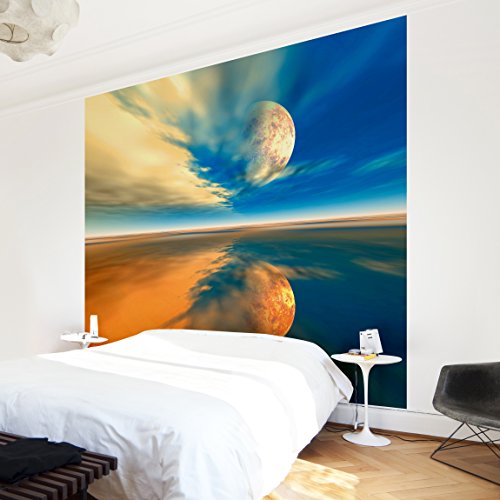 Apalis Vliestapete Fantasy Fototapete Quadrat | Vlies Tapete Wandtapete Wandbild Foto 3D Fototapete für Schlafzimmer Wohnzimmer Küche | Größe: 192x192 cm, mehrfarbig, 97632 von Apalis