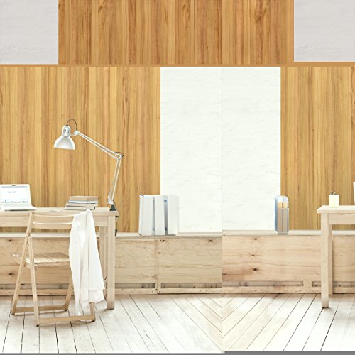 Apalis Vliestapete Holz Weißtanne Fototapete Quadrat | Vlies Tapete Wandtapete Wandbild Foto 3D Fototapete für Schlafzimmer Wohnzimmer Küche Set, Größe: 4 von Apalis