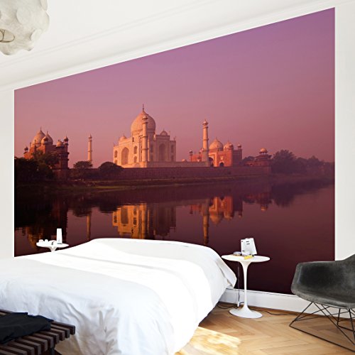 Apalis Vliestapete Mist Over Shiraz Fototapete Breit | Vlies Tapete Wandtapete Wandbild Foto 3D Fototapete für Schlafzimmer Wohnzimmer Küche | rosa, 94724 von Apalis