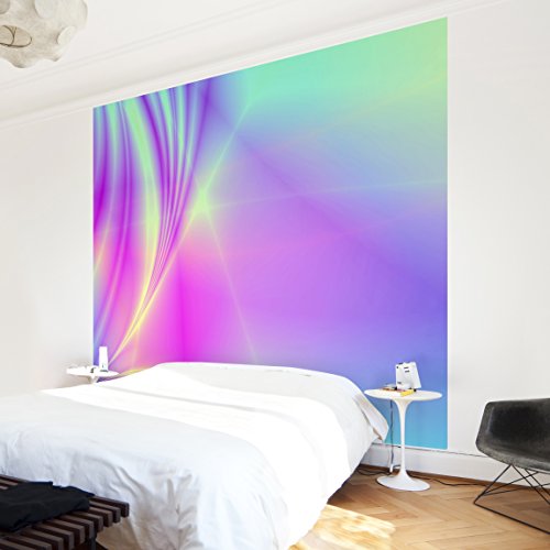 Apalis Vliestapete Pastel Background Fototapete Quadrat | Vlies Tapete Wandtapete Wandbild Foto 3D Fototapete für Schlafzimmer Wohnzimmer Küche | Größe: 288x288 cm, mehrfarbig, 97904 von Apalis