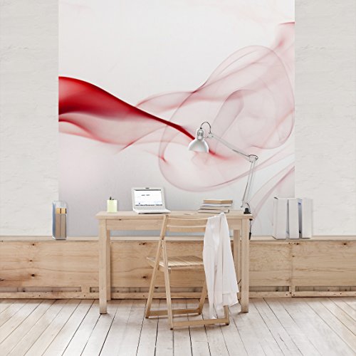 Apalis Vliestapete Soul of Tokyo Fototapete Quadrat | Vlies Tapete Wandtapete Wandbild Foto 3D Fototapete für Schlafzimmer Wohnzimmer Küche | Größe: 192x192 cm, rot, 98024 von Apalis