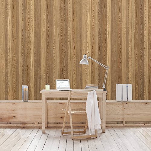 Apalis Vliestapete Tapete Holz Sen Fototapete Breit | Vlies Tapete Wandtapete Wandbild Foto 3D Fototapete für Schlafzimmer Wohnzimmer Küche | mehrfarbig, 94793 von Apalis