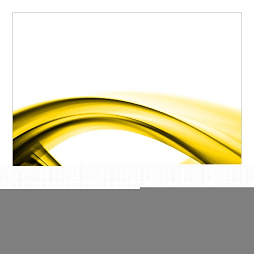 Apalis Vliestapete Yellow Element Fototapete Quadrat | Vlies Tapete Wandtapete Wandbild Foto 3D Fototapete für Schlafzimmer Wohnzimmer Küche | Größe: 192x192 cm, gelb, 98156 von Apalis