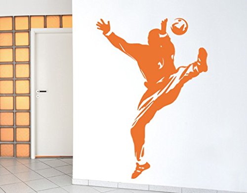 Apalis Wandtattoo No.UL557 Handball Tormann Sport Mannschaft Hobby Spiel Tor, Farbe:Schwarz;Größe:86cm x 60cm von Apalis