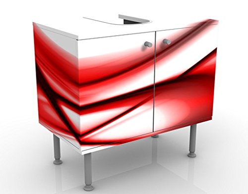 Apalis Waschbeckenunterschrank Red Touch 60x55x35cm Design Waschtisch, Größe:55cm x 60cm von Apalis
