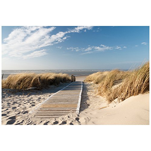 Fensterfolie Sichtschutz Fensterbild Ostsee Strand Aufkleber 72 x 108cm von Bilderwelten