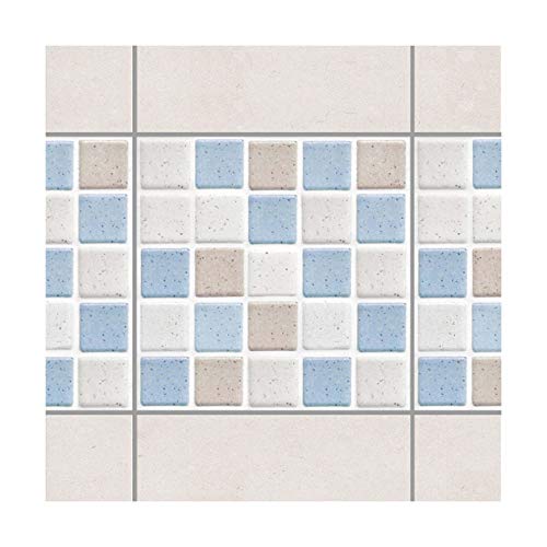 Fliesenaufkleber Fliesenbild Mosaikfliesen Meersand 10x10 cm Set 20teilig 10x10cm von Apalis