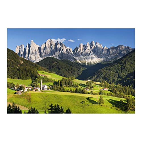 Apalis Vliestapete Geislerspitzen in Südtirol Premium, HxB: 255cm x 384cm von Apalis