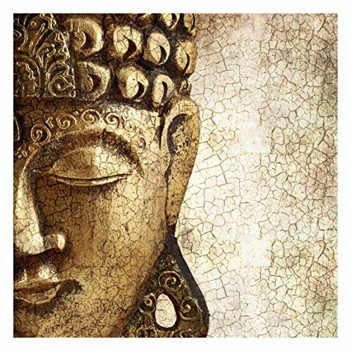 Vliestapete Vintage Buddha Premium, HxB: 240cm x 240cm von Apalis