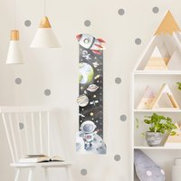 Kindermesslatte Wandtattoo - Grüße Vom Jupiter | Messlatte Jungen Mädchen Neutral Baby Kinderzimmer Babyzimmer von ApalisHOME