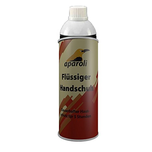 Aparoli 841292 Flüssiger - Handschuh - Spray, 400 ml, Hautschutz für 5 Stunden von Aparoli