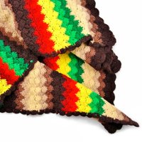 Gestreifte Lap Decke/Babydecke von Apartment528