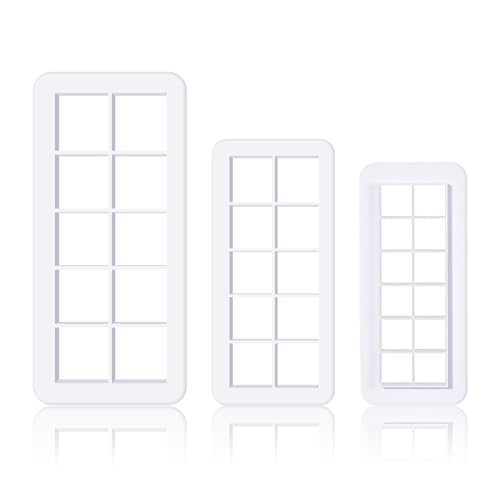 3 Stück Ausstechformen Geometrische Forme,Quadratische Keksausstecher,3 Größen Plastik Quadratische Kuchen-Fondant-Ausstecher Geometrisch Multicutter für Fondant Gebäck Plätzchen Dessert Torten Deko 3 Stück Ausstechformen Geometrische Forme,Quadratische Keksausstecher,3 Größen Plastik Quadratische Kuchen-Fondant-Ausstecher Geometrisch Multicutter für Fondant Gebäck Plätzchen Dessert Torten Deko von Apausvcm