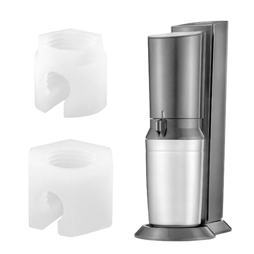 Apdvenk 2 Stück Ersatzmutter für Sodastream, Ersatzmutter Ersatzteil Überwurfmutter, Ersatzmutter Passend für Sodastream Jet, Spirit, Easy, Duo, Fizzi, Terra, Crystal 1.0 von Apdvenk