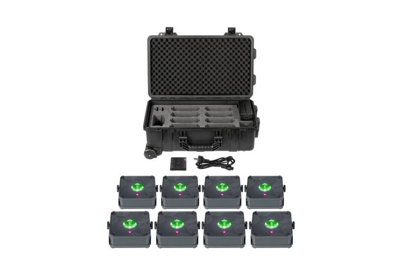 Ape Labs Discolicht, ApeLight Mini V2 - TB 8 grey - Scheinwerfer Set von Ape Labs