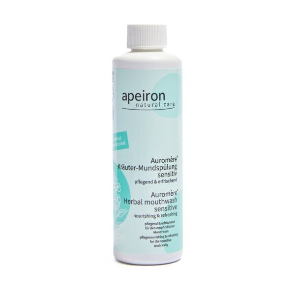 Apeiron Auromère Kräuter - Mundspülung sensitv 250ml von Apeiron