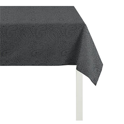 APELT 7907 85X85 89 mitteldecke, Polyester, schwarzgrau von APELT