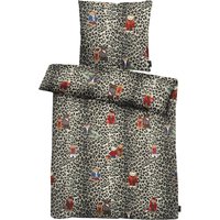 APELT Bettwäsche "Henry Flanell" 2 Stk. tlg. Leoprint mit Bärenkindern von Apelt