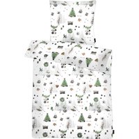 APELT Bettwäsche "Max Flanell" 2 Stk. tlg. Winterwelt von Apelt