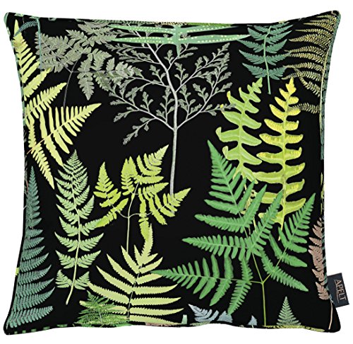 APELT Fauna 46X46 89 Kissenhülle, Polyester-Baumwolle, grün / schwarz, 46 x 46 x 0.3 cm APELT Fauna 46X46 89 Kissenhülle, Polyester-Baumwolle, grün / schwarz, 46 x 46 x 0.3 cm von APELT