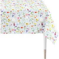APELT Tischdecke "6815 SPRINGTIME, Frühjahrsdeko, Frühling", (1 St.), Digitaldruck, mit Frühjahrsblüten, wie auf einer Streublumenwiese von Apelt