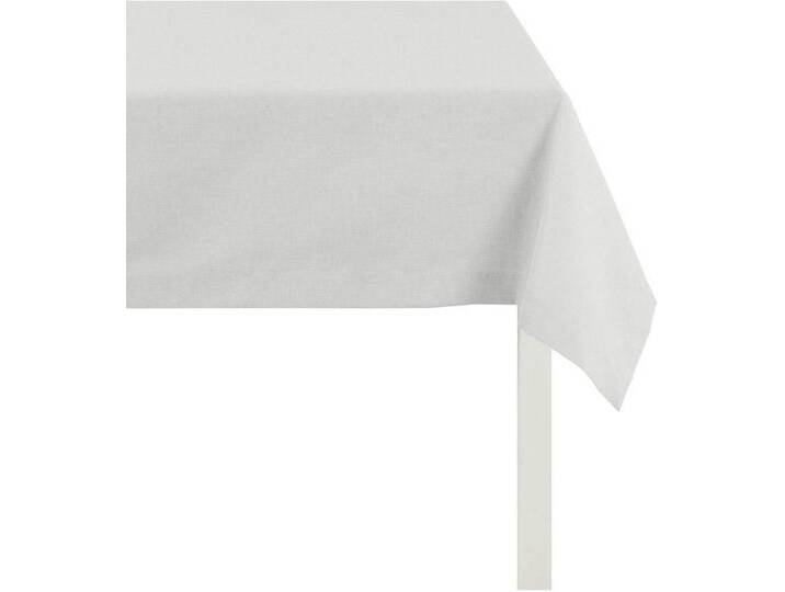 APELT Tischdecke ALASKA, LOFT STYLE, Rips Uni (1-tlg), grau, hellgrau von Apelt