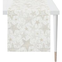 APELT Tischläufer "4711 CHRISTMAS GLAM, Weihnachtsdeko, Weihnachten", (1 St.), Lurex-Jacquardgewebe von Apelt