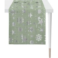 APELT Tischläufer "9602 CHRISTMAS ELEGANCE, Weihnachtsdeko, Weihnachten" Lurex-Jacquardgewebe von Apelt