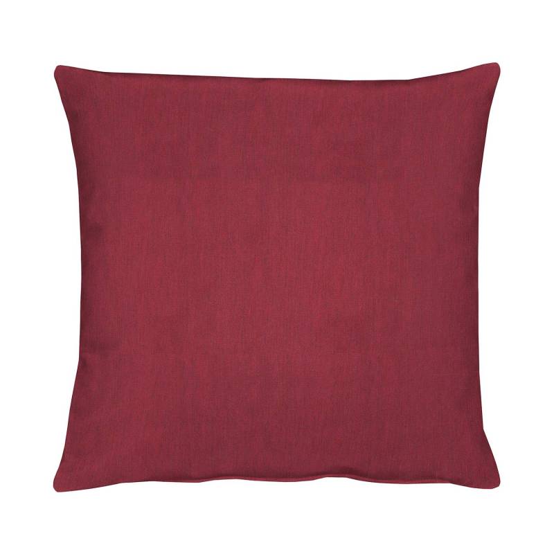 Apelt Kissen Torino Bordeaux 48x48 cm (BxH) Modern Webstoff von Apelt