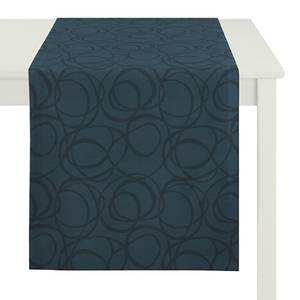 home24 Tischläufer Alabama 48 x 140cm Blau/Grün/Blau/Grün von home24