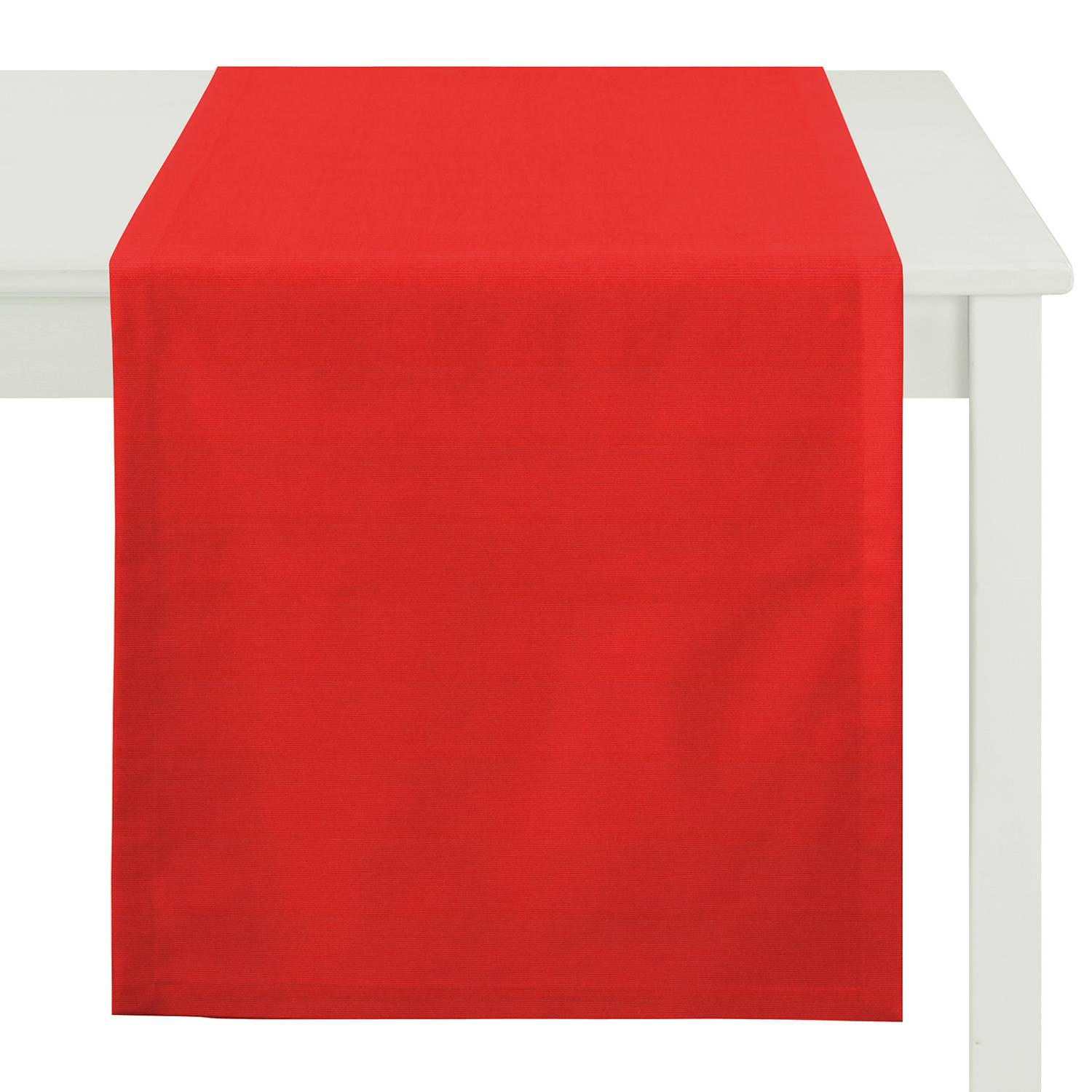 Apelt Tischläufer Kanada Zinnober Kunstfaser Modern 50x160 cm (BxT) von Apelt