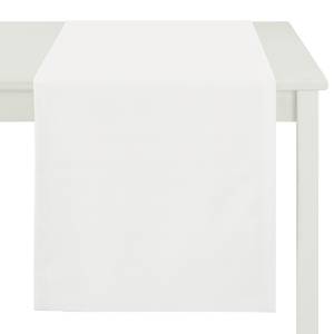 home24 Tischläufer Kyogle 45 x 135cm Weiß/Porzellanweiß von home24