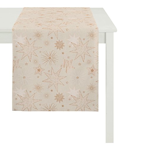 APELT 5201 _48x140_Fb. 20 Tischläufer, Polyester, beige, 48 x 140 x 0.5 cm APELT 5201 _48x140_Fb. 20 Tischläufer, Polyester, beige, 48 x 140 x 0.5 cm von APELT